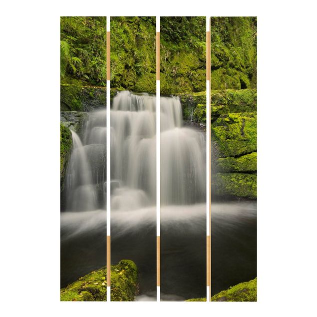 Bilder Lower McLean Falls in Neuseeland