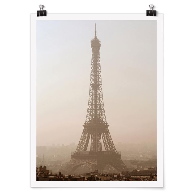 Poster Skyline Tour Eiffel