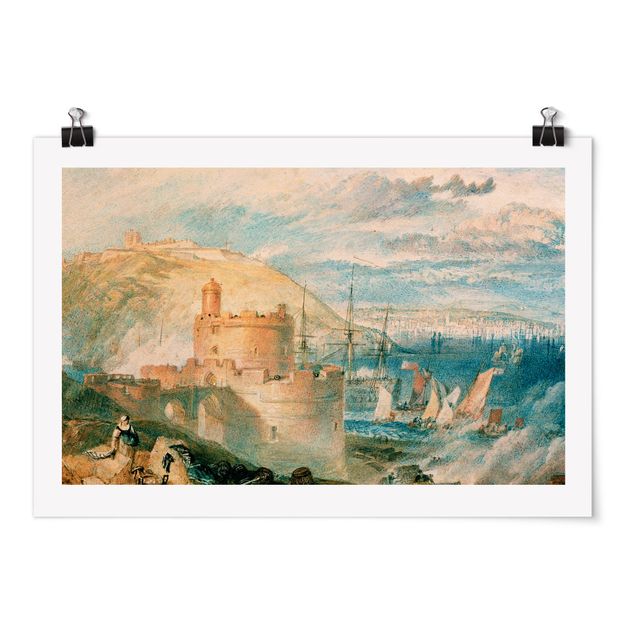 Poster Skylines William Turner - Falmouth