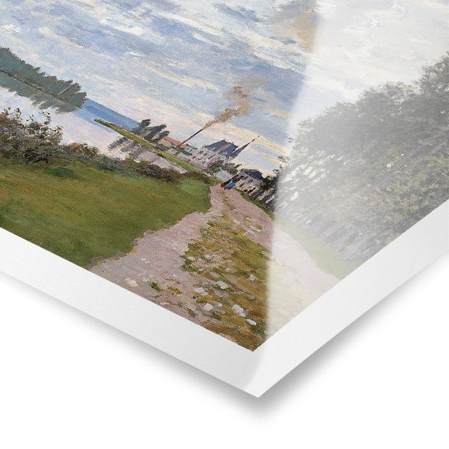 Natur Poster Claude Monet - Ufer Argenteuil