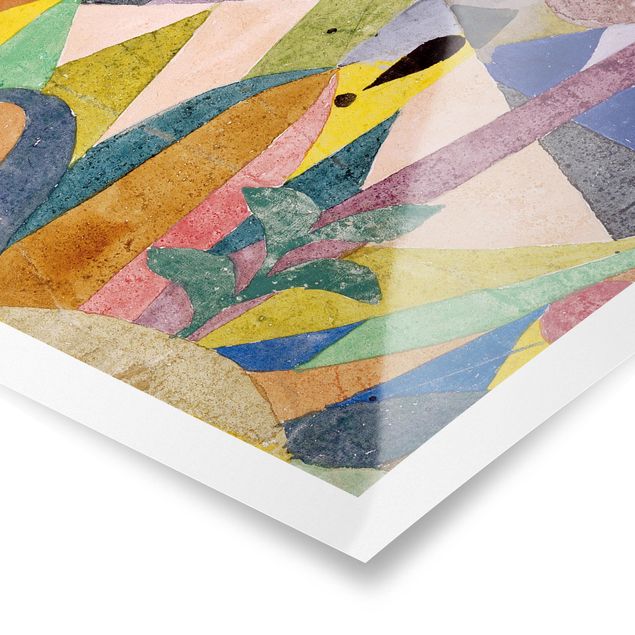 Poster Natur Paul Klee - Mildtropische Landschaft
