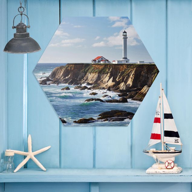 Wandbilder Landschaften Point Arena Lighthouse Kalifornien