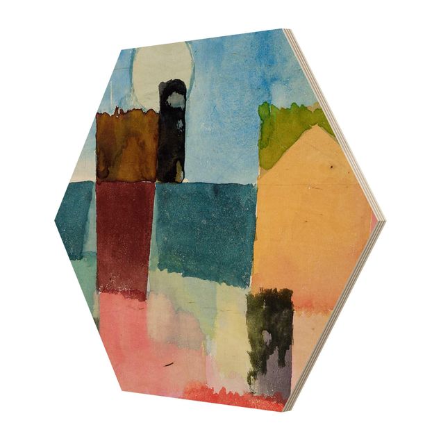 Kunstkopie Paul Klee - Mondaufgang