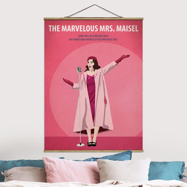 Wanddeko Küche Filmposter The Marvelous Mrs Maisel