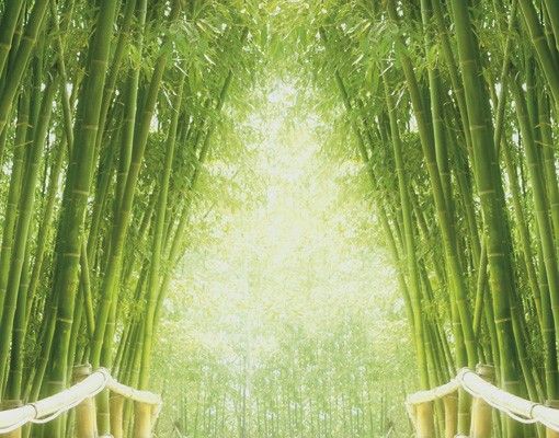 Fliesenaufkleber Bamboo Way
