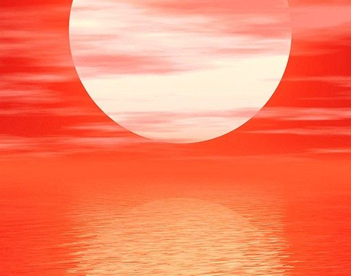 Klebefolien selbstklebend Red Sunset