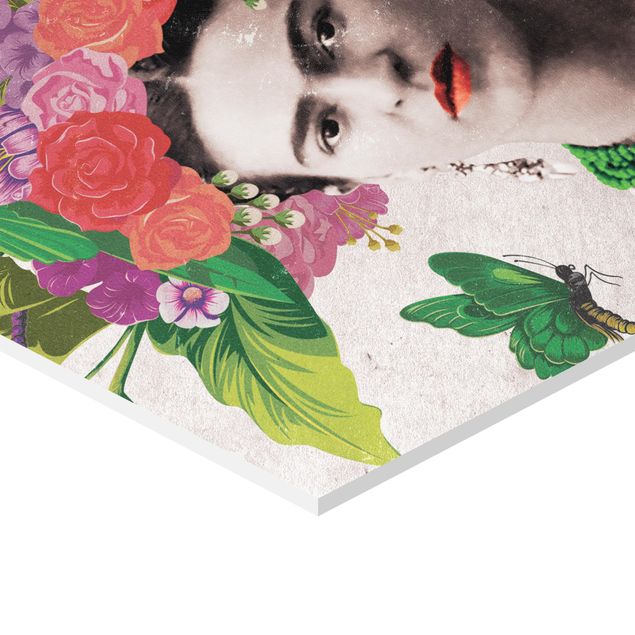 Frida Kahlo Bilder Frida Kahlo - Blumenportrait
