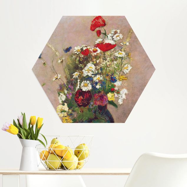 Küchen Deko Odilon Redon - Blumenvase mit Mohn
