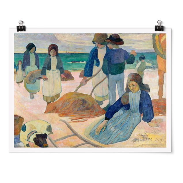 Kunstkopie Poster Paul Gauguin - Tangsammlerinnen