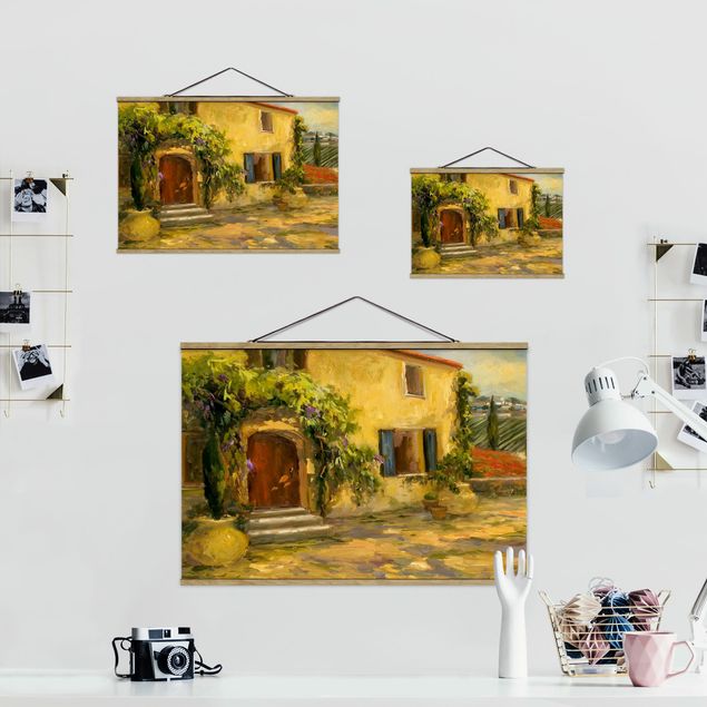 Wandbilder Modern Italienische Landschaft - Toskana