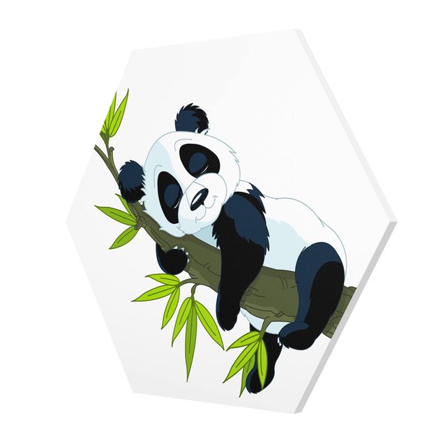 Wandbilder Modern Schlafender Panda