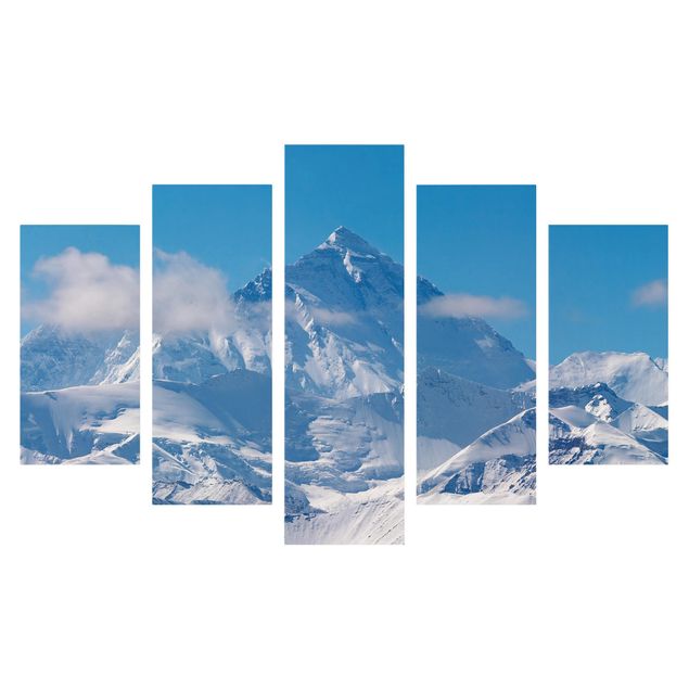 Leinwand Natur Mount Everest