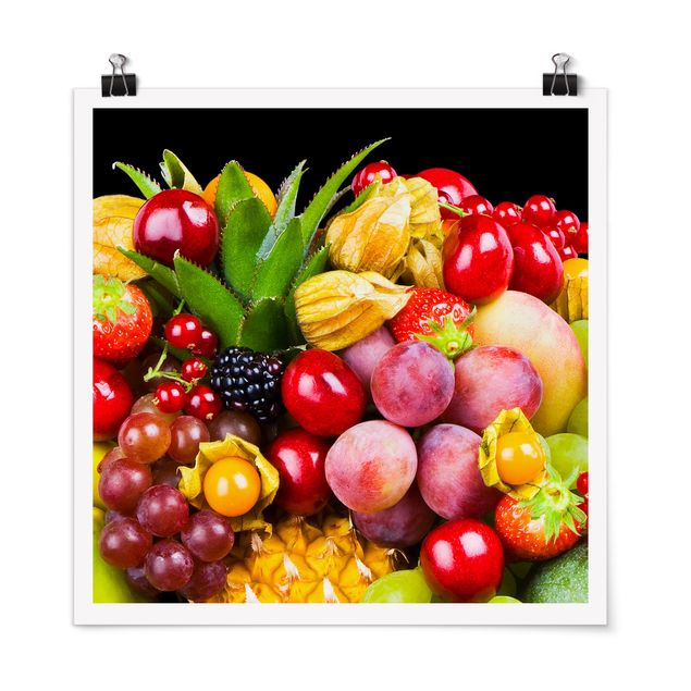 Wandbilder Portrait Fruit Bokeh