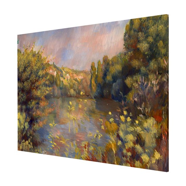 Kunststile Auguste Renoir - Landschaft mit See