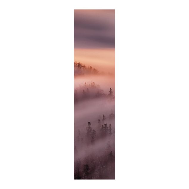 Flächenvorhang Wald Nebelflut