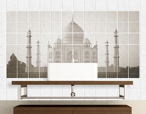 Wanddeko Küche Taj Mahal