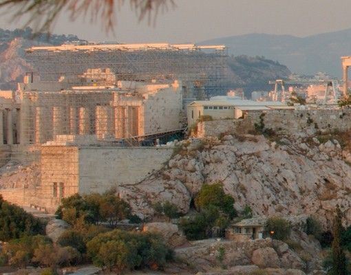 Fliesenbild - Akropolis