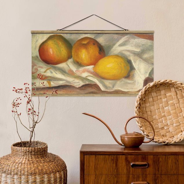 Küche Dekoration Auguste Renoir - Äpfel und Zitrone