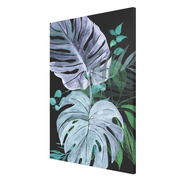 Wandbilder Floral Aquarell Tropisches Arrangement Farbenspiel