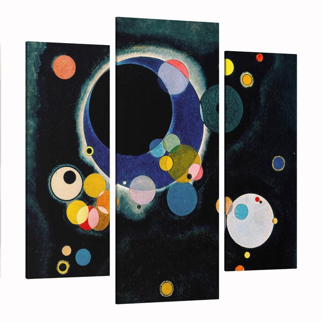 Kunstdrucke auf Leinwand Wassily Kandinsky - Skizze Kreise