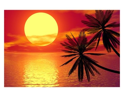 Klebefolien selbstklebend Karibischer Sonnenuntergang