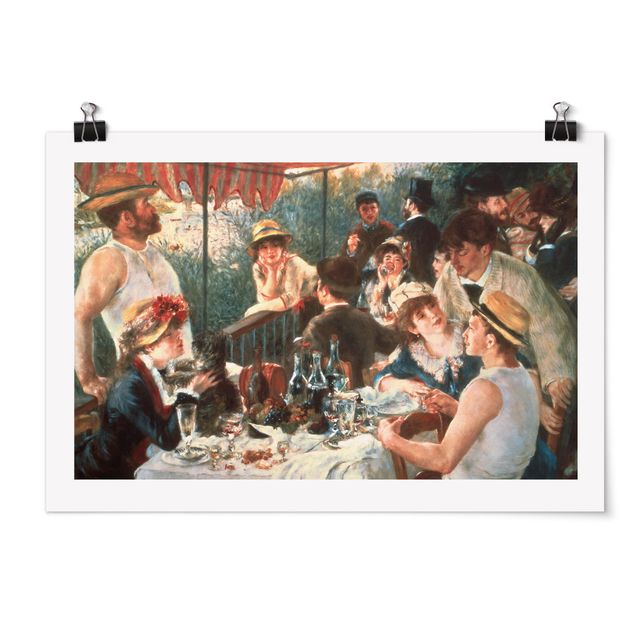 Kunstdrucke Poster Auguste Renoir - Das Frühstück der Ruderer