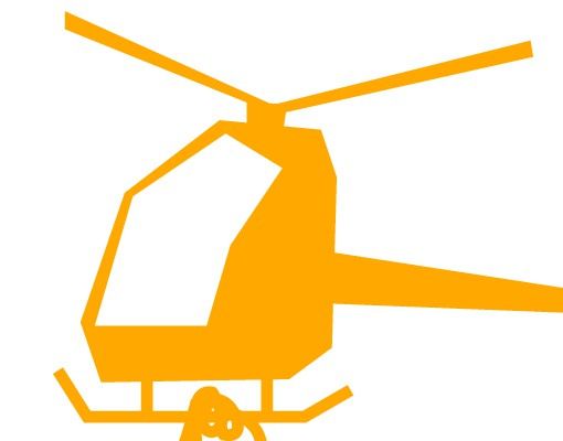 Wandsticker No.AC83 Hubschrauber