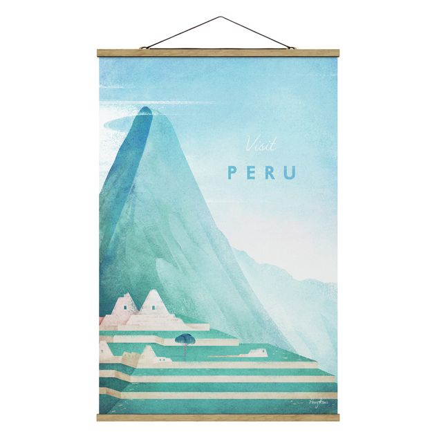 Wandbilder Kunstdrucke Reiseposter - Peru