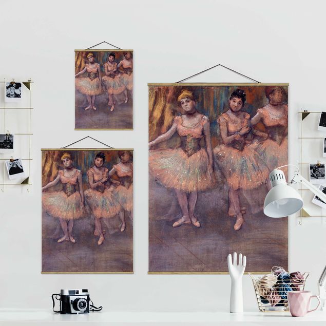 Wandbilder Portrait Edgar Degas - Tänzerinnen vor Exercice