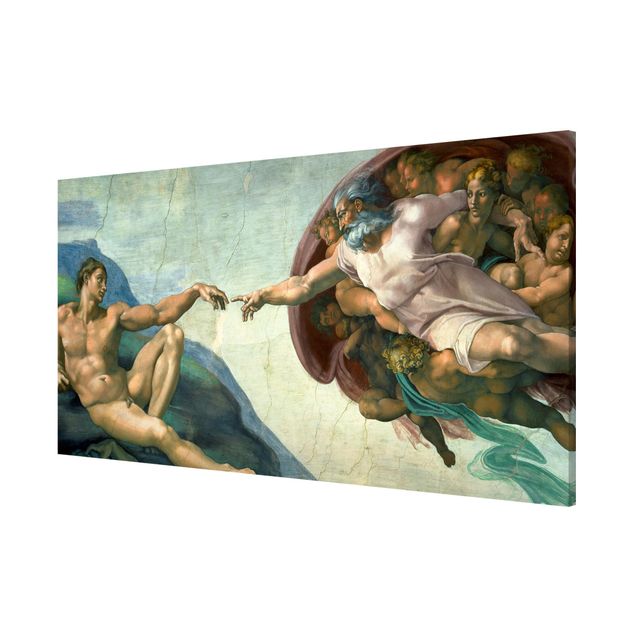 Wandbilder Kunstdrucke Michelangelo - Sixtinischen Kapelle