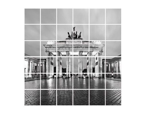 Klebefolien selbstklebend Erleuchtetes Brandenburger Tor II