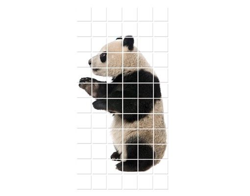 selbstklebende Klebefolie Stehender Panda