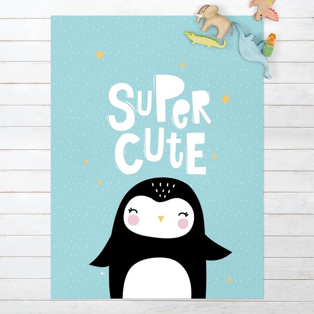 Aussen Teppich Super Cute Pinguin