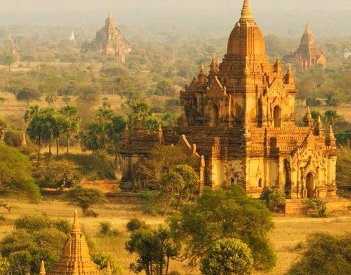 Klebefolien selbstklebend Bagan in Myanmar