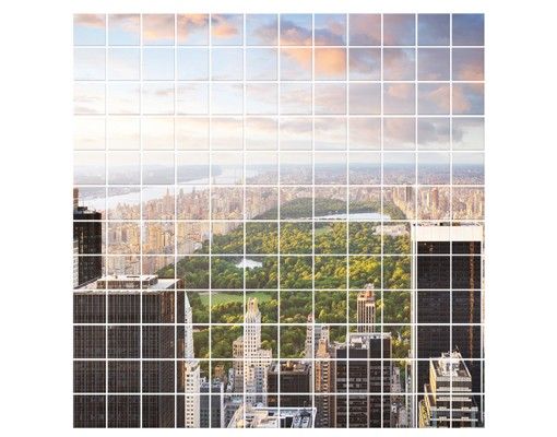 selbstklebende Klebefolie Blick über den Central Park