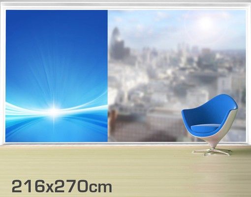 Fensterfolie - XXL Fensterbild Abstract Background - Fenster Sichtschutz