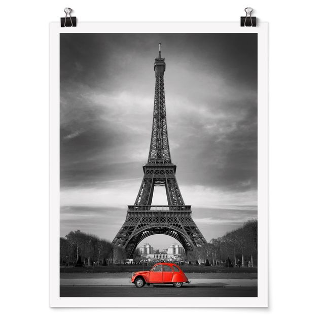 Poster Vintage Spot on Paris