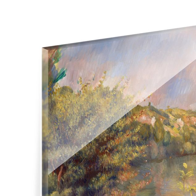 Kunstdrucke kaufen Auguste Renoir - Landschaft mit See