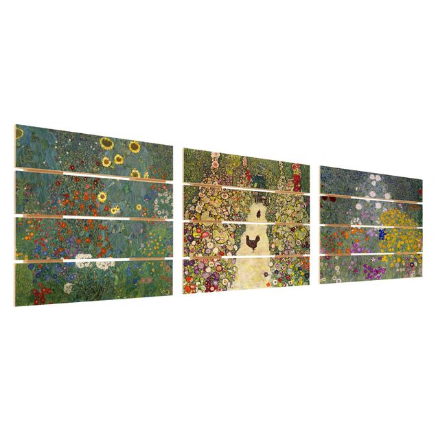 Klimt Gemälde Gustav Klimt - Im Garten