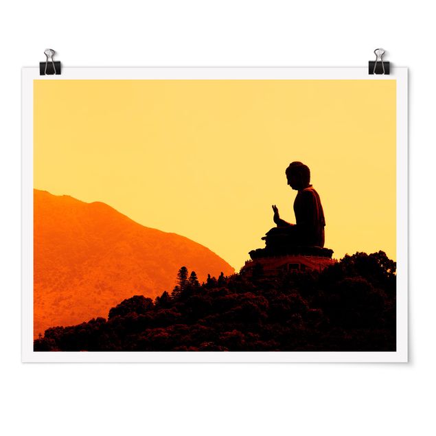 Poster Naturbilder Resting Buddha