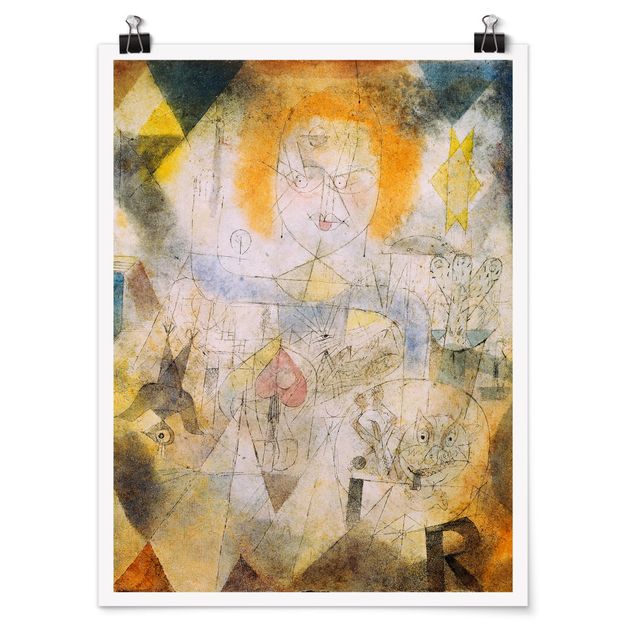Poster abstrakt Paul Klee - Irma Rossa