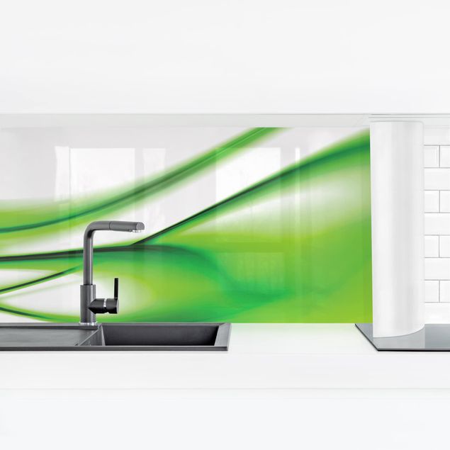 Küchenrückwand Folie selbstklebend Green Touch
