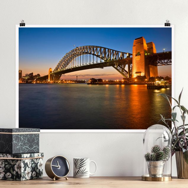 Wandbilder Australien Harbour Brücke in Sydney