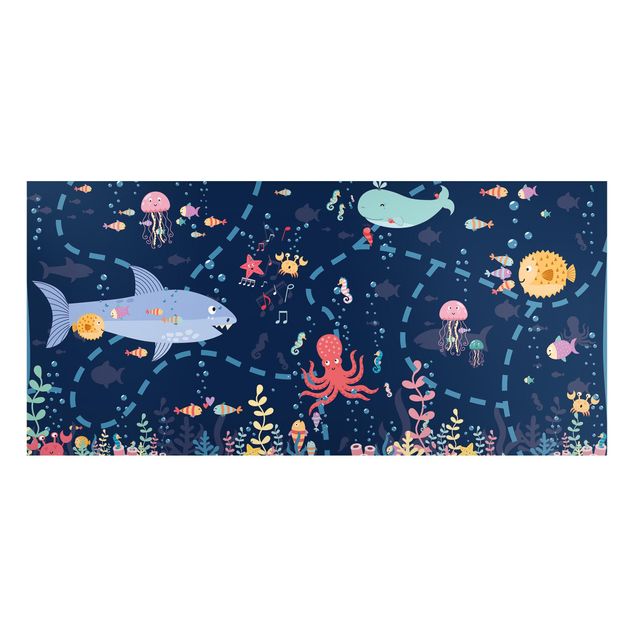 Wandbilder Fische Unterwasser - Auf Entdeckungstour