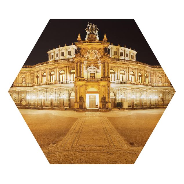 Hexagon Bilder Dresdner Opernhaus