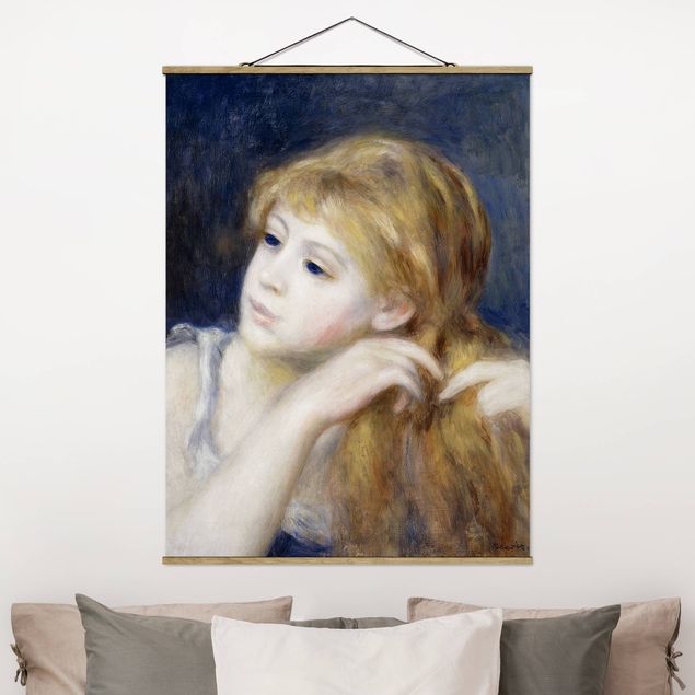 Küche Dekoration Auguste Renoir - Kopf eines Mädchens