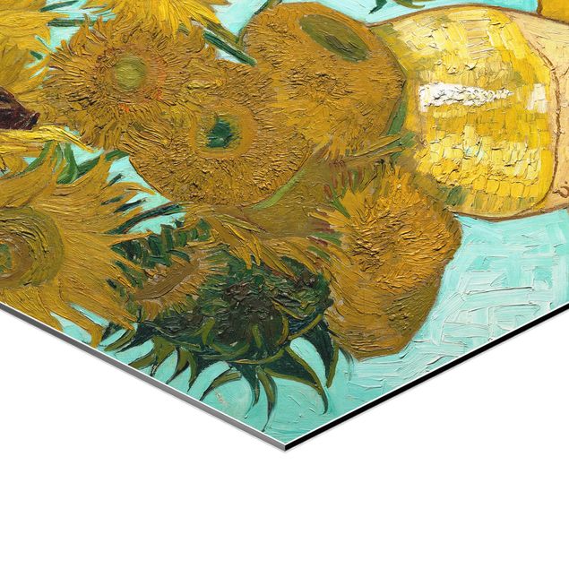 Wandbilder Blumen Vincent van Gogh - Vase mit Sonnenblumen