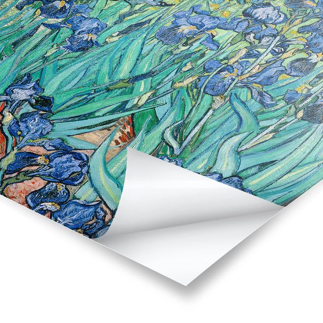 Poster Blumen Vincent van Gogh - Iris