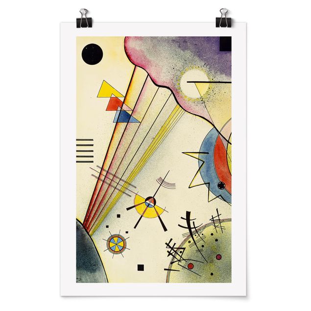 Kunstdrucke Poster Wassily Kandinsky - Deutliche Verbindung