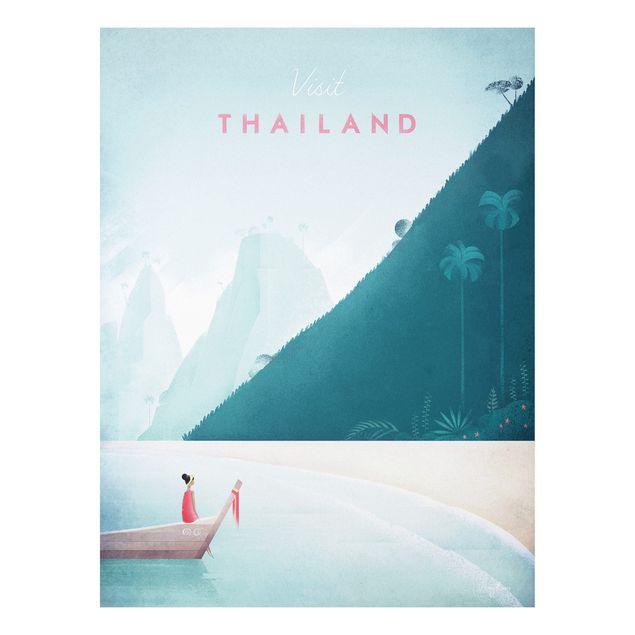 Wandbilder Berge Reiseposter - Thailand